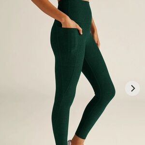 Beyond Yoga Spacedye Out Of Pocket High Waisted Midi Legging L